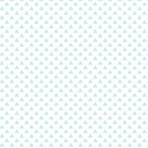 triangles ice blue