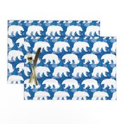 Geo Polar Bear In Navy