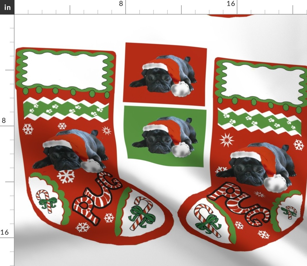 black__pug_christmas_stocking