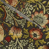 William Morris ~ Strawberry Thief ~ Autumn Linen