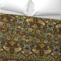 William Morris ~ Strawberry Thief ~ Autumn Linen