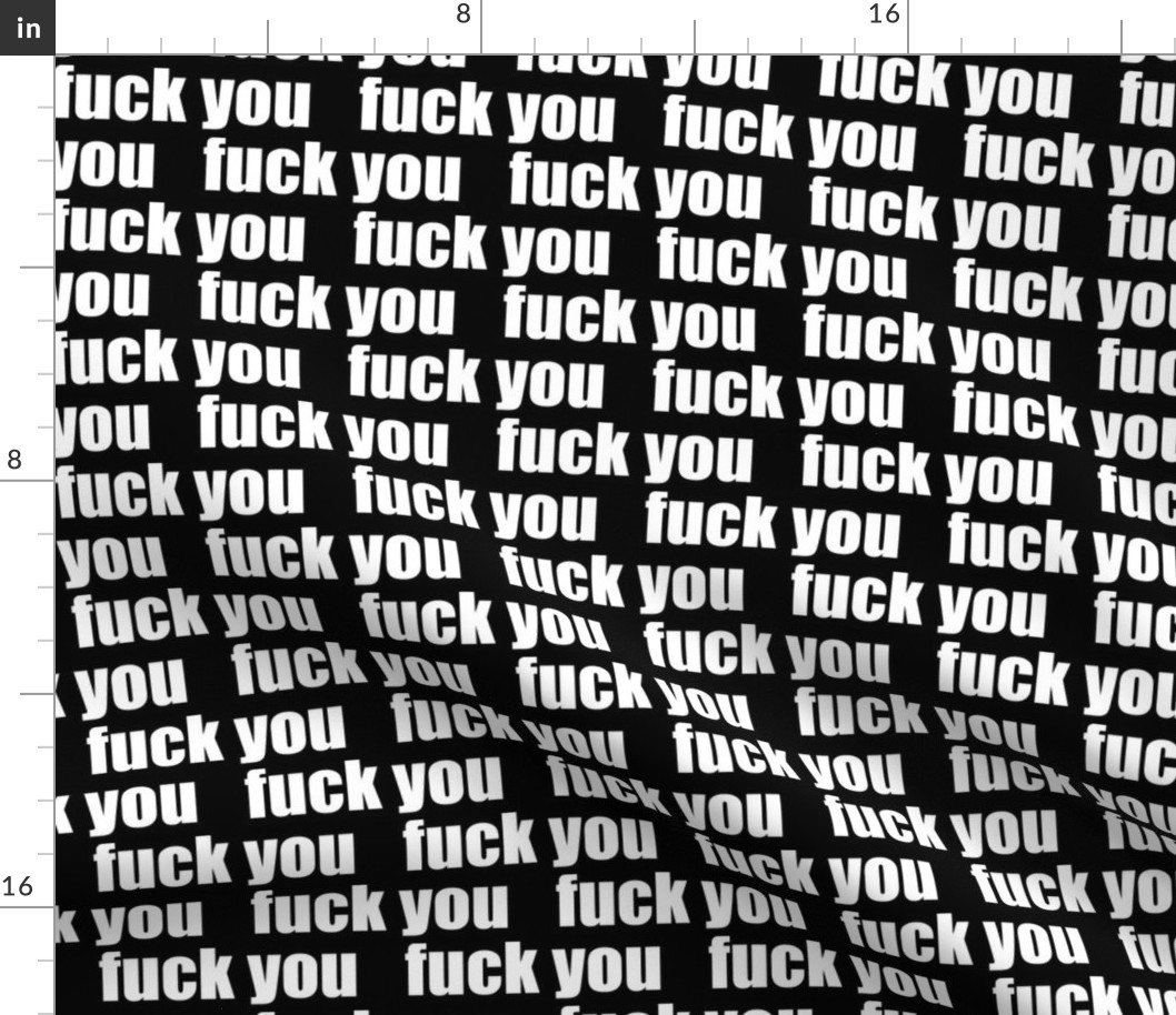 f*ck you