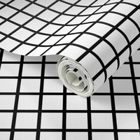 Grid - White/Black by Andrea Lauren