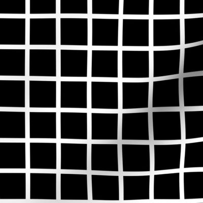 Grid - White/Black by Andrea Lauren