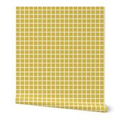 Grid - Mustard by Andrea Lauren