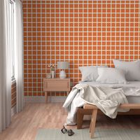 Grid - Orange by Andrea Lauren