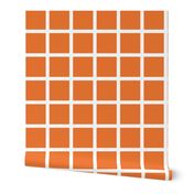 Grid - Orange by Andrea Lauren