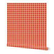 Grid - Vermillion by Andrea Lauren