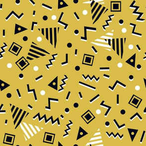 Zig Zag - Mustard by Andrea Lauren