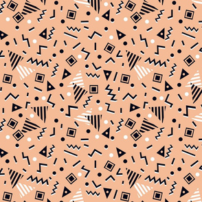 Zig Zag - Peach by Andrea Lauren