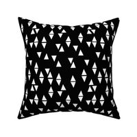 Triangles Coordinate - Black/White by Andrea Lauren