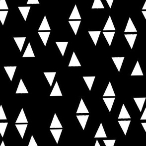 Triangles Coordinate - Black/White by Andrea Lauren