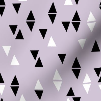 Triangles Coordinate - Lavender by Andrea Lauren