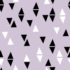 Triangles Coordinate - Lavender by Andrea Lauren