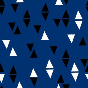 Triangles Coordinate - Navy by Andrea Lauren