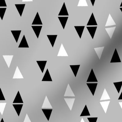 Triangles Coordinate - Slate by Andrea Lauren