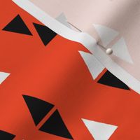 Triangles Coordinate - Vermillion by Andrea Lauren