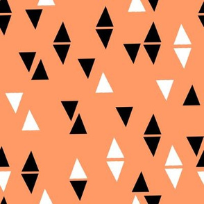 Triangles Coordinates - Tangerine by Andrea Lauren