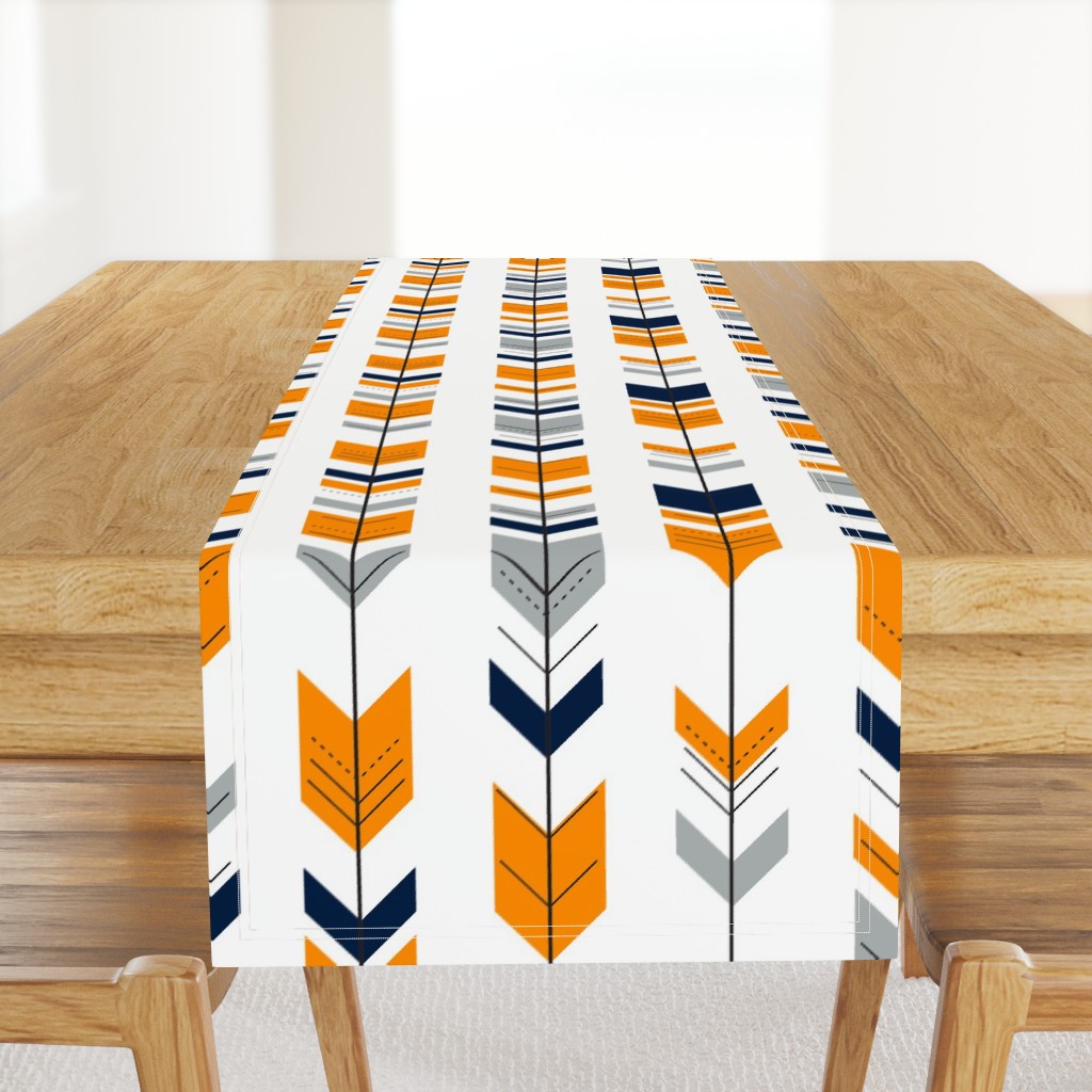 Arrows Orange/Navy/Grey