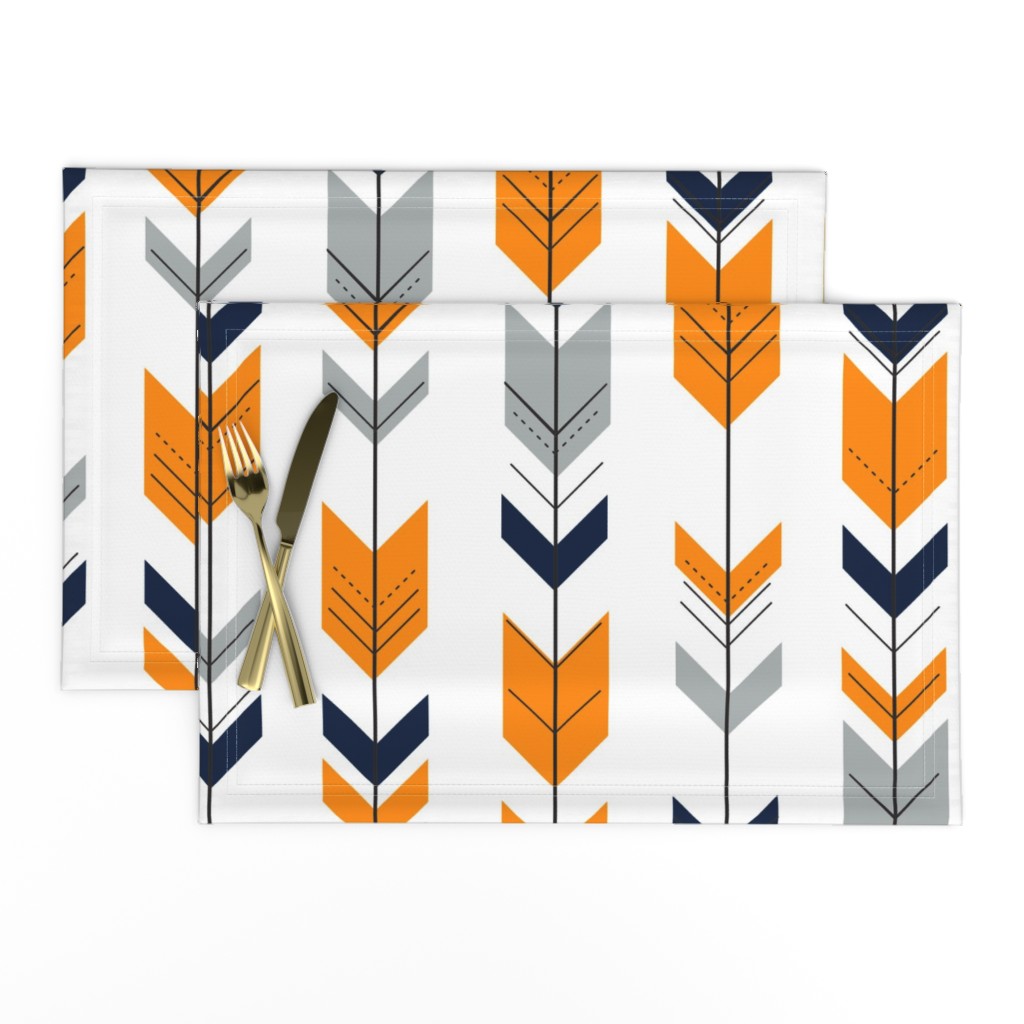 Arrows Orange/Navy/Grey