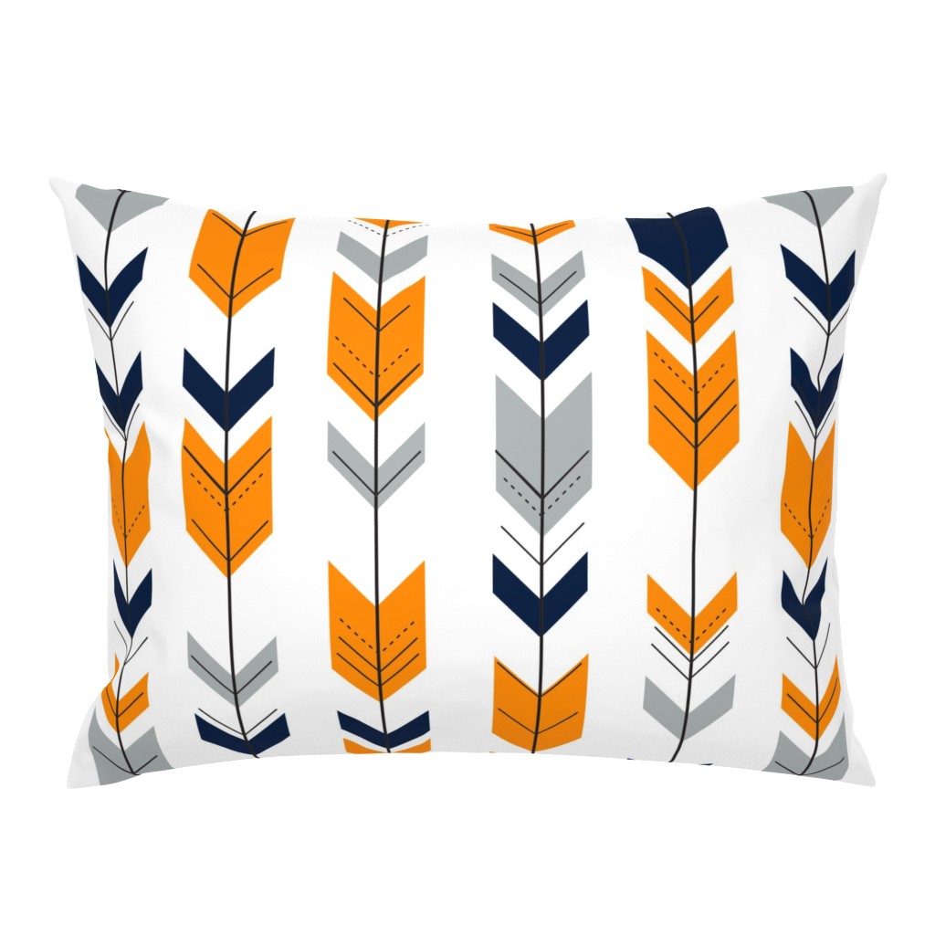 Arrows Orange/Navy/Grey