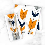 Arrows Orange/Navy/Grey