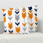 Arrows Orange/Navy/Grey