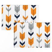 Arrows Orange/Navy/Grey