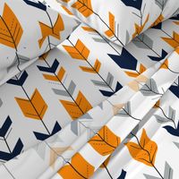 Arrows Orange/Navy/Grey