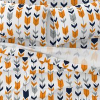 Arrows Orange/Navy/Grey