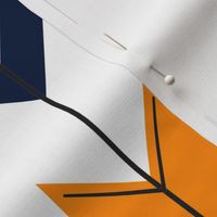 Arrows Orange/Navy/Grey