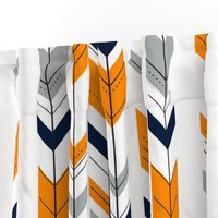 Arrows Orange/Navy/Grey