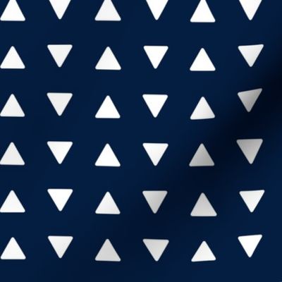 Triangles // navy