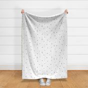 It's raining hedgehogs baby border print