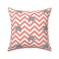 Baby Elephants in Coral