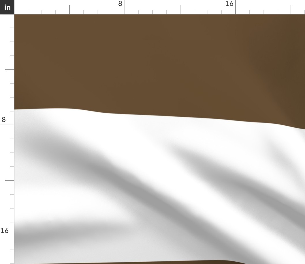 12 inch Horizontal Stripe in Chocolate