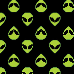 8-bit alien