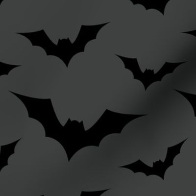 bats on grey