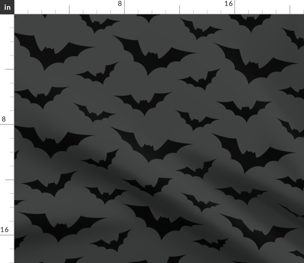 bats on grey