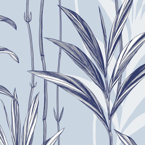 Ginger Grass Sea Mist Blue