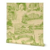 Les Environs de Paris ~ Toile de Jouy ~ Bracken on Trianon Cream ~ Linen Luxe
