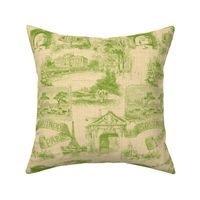 Les Environs de Paris ~ Toile de Jouy ~ Bracken on Trianon Cream ~ Linen Luxe
