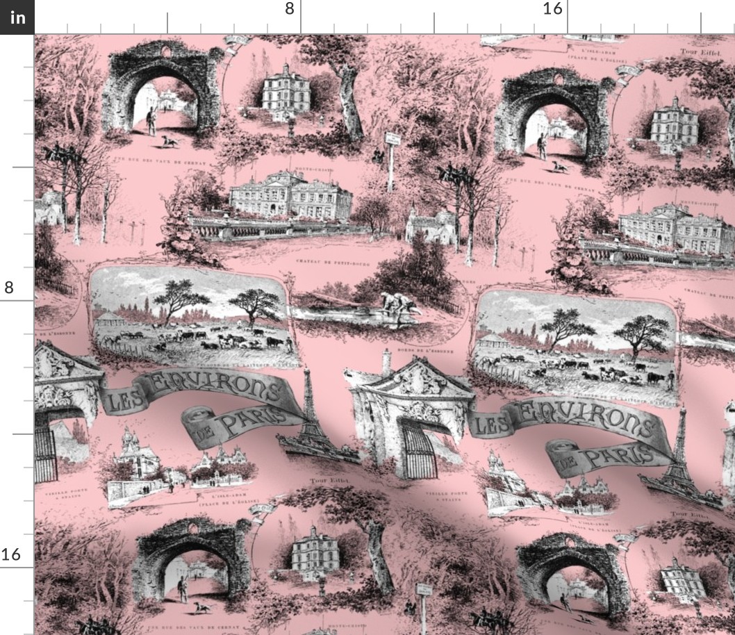 Les Environs de Paris ~ Toile de Jouy ~ Dauphine