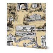 Les Environs de Paris ~ Toile de Jouy ~ Trianon Cream ~ Linen Luxe