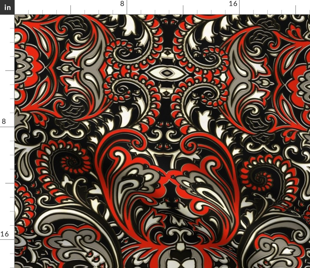 Modern Paisley