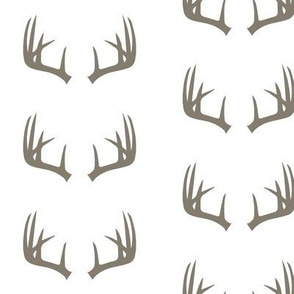 brown antlers // rustic woods collection