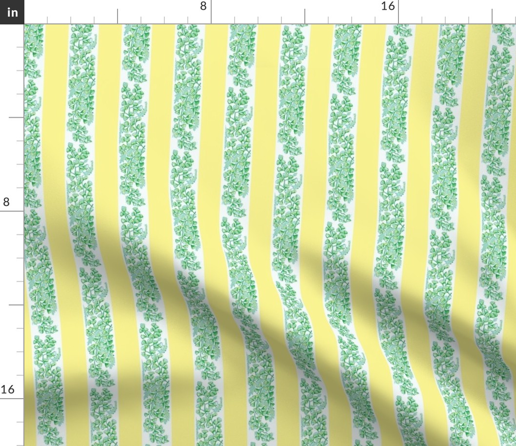 Curtain Stripe Butter-Yellow