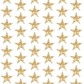Shiny bright Golden Sparkle Glitter Stars Paris Bebe