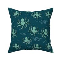 octopus // ocean fish kids nautical ocean kids 