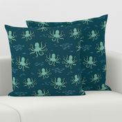 octopus // ocean fish kids nautical ocean kids 